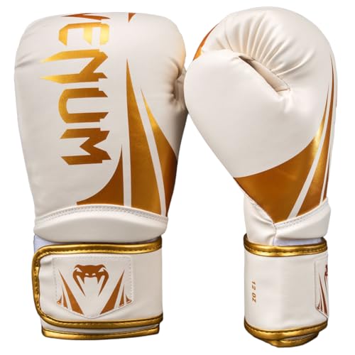 Venum Challenger Boxing Gloves - color: 화이트/골드, size: 16-Ounce, style: 챌린저 2.5