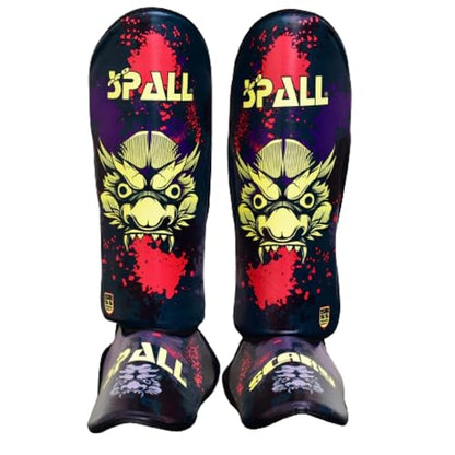 Muay Thai Guards Shin Guards for Kickboxing Martial Arts Kicking BJJ Boxing Equipment MMA Training and Sparring Leg Guard with Instep Protection Pads - color: Green, size: X-Small