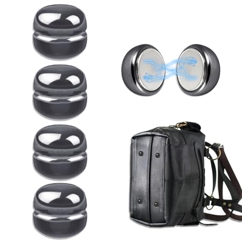 Magnetic Purse Feet for Handbags,Multiuse Hijab Scarf Magnets Clips,Magnetic Handbag Heels,Purse Accessories,Perfect Gifts for Women - color: Black
