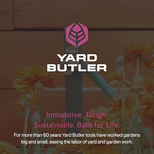 Yard Butler IHBE-6 Garden Hose Bib Extender - Durable Hose Stand for Keeping It Elevated - Convenient Garden Accessory - Rust-Resistant - Anti-Kink Design - Easy Installation