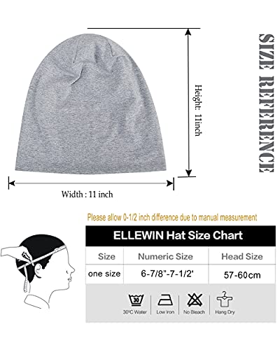 Cotton Slouchy Beanie Hip-Hop Soft Lightweight Running Beanie Adult Skull Hats Cap for Men Women - color: Closetop-c
