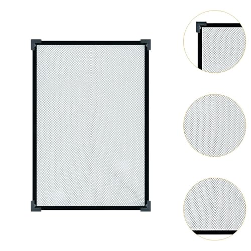 Aquarium Screen Top Cover DIY Kit with Protective Net Anti Jumping Fish Guard Tear Resistant Easy to Use- 80cmx40cm