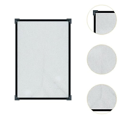 Aquarium Screen Top Cover DIY Kit with Protective Net Anti Jumping Fish Guard Tear Resistant Easy to Use- 80cmx40cm