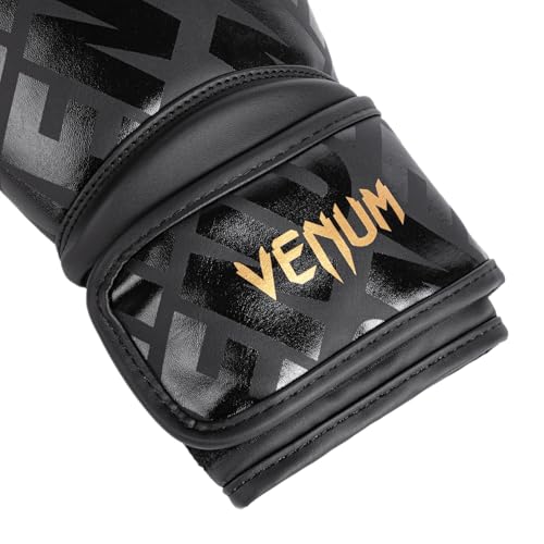 Venum Contender 1.5 XT Kids Boxing Gloves - color: Black-Gold, size: 4-Ounce