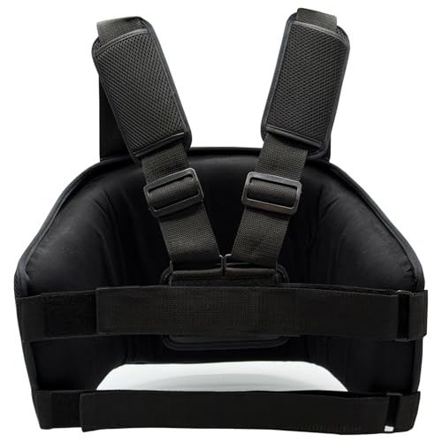 TMA Boxing Belly Pad Chest Guard MMA Body Protector Martial Arts Rib Shield Armour, Muay Thai, Kickboxing, Taekwondo Training, Maximum Durability, Secure Fit