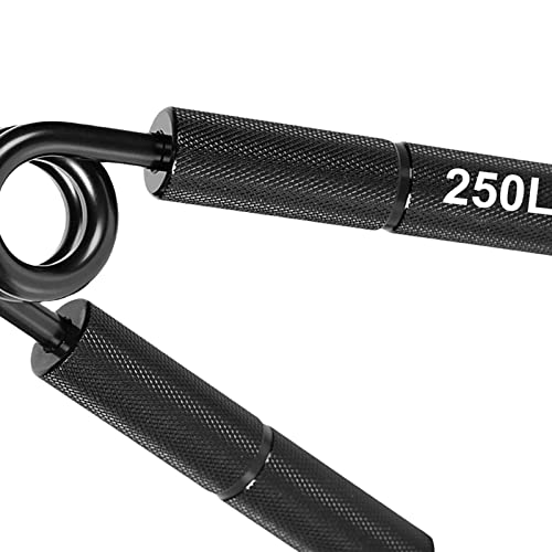 Adjustable Grip Strengthener for Enhanced Hand and Arm Training - Maximize Your Strength - color: Black 250lb