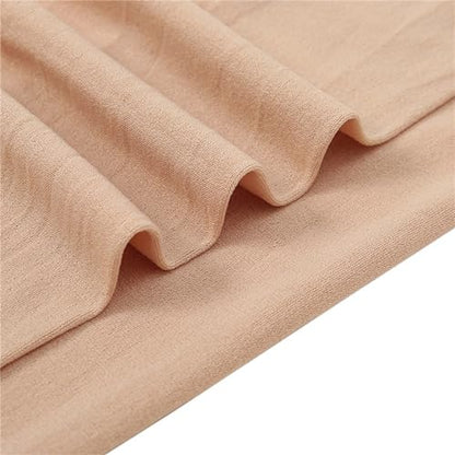 Yizelli Outdoor Arm Sleeves for Women Polyester Long Arm Sleeves for Sun Protection - color: Dark Wine Red