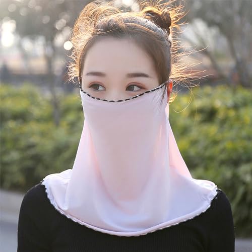 Mountaineering Ice Silk Scarf Headband Hiking Cycling for Sun for Protection Neckerchief Cover Breathable S Men Ice Silk