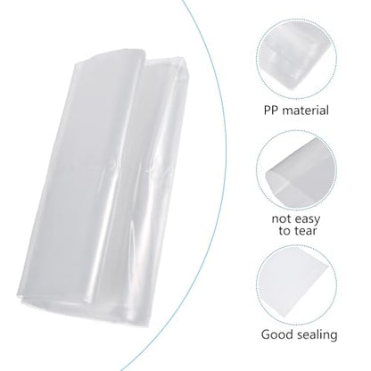 SHINEOFI 50pcs Live Fish Packing Bags Leak-proof Plastic Fish Transport Bags 20x44cm Thick 12mil Flat-sealed for Aquarium Shipping