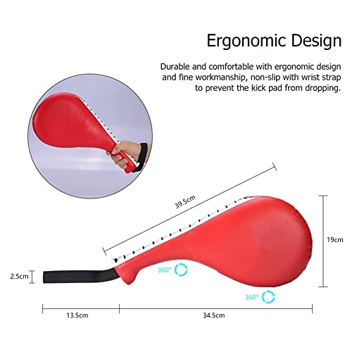 Taekwondo Kick Target Pads Karate Kickboxing Practice Double Kicking Paddle Martial Arts Equipment Punch Pads Blue