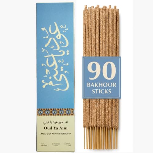 Oud ya Aini Incense Sticks by Dukhni |90 Warm Woody agarwood Incense Sticks