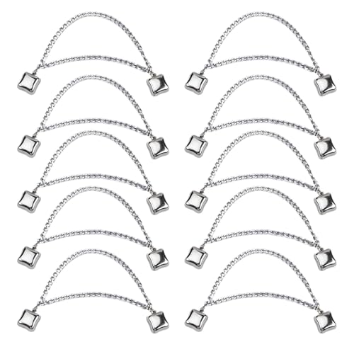 Magnetic Clothes Clips,10X Hijab Magnets Pins for Women - Multi-Purpose Clothing Shawl Clips Clothing Accessories for Scarves, Hats