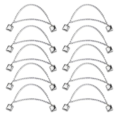 Magnetic Clothes Clips,10X Hijab Magnets Pins for Women - Multi-Purpose Clothing Shawl Clips Clothing Accessories for Scarves, Hats