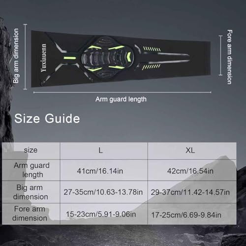 Padded Arm Sleeves – Football, Basketball, Volleyball & Soccer Elbow Forearm Protection for Men & Women (1 Pair) - size: XL-Large