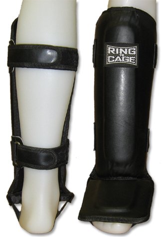 Muay Thai Pro-Style Shin Instep for Muay Thai, MMA, Kickboxing, Stand up - size: X-Large