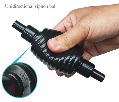 Laifoo 7ft Aquarium Siphon Vacuum Cleaner for Fish Tank Cleaning Gravel & Sand - size: 7ft