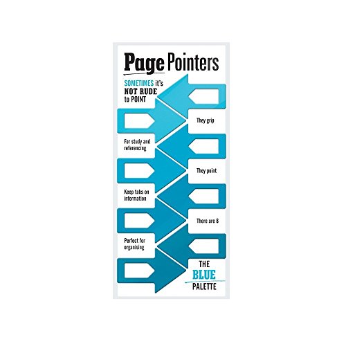 Page Pointers - Blue - color: Blue