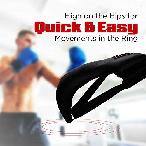 Boxing MMA Training Muay Thai Groin Abdominal Protector - Comfortable Ultimate Protection for Contact Sports - Perfect for Gym & Workout Use - size: Medium