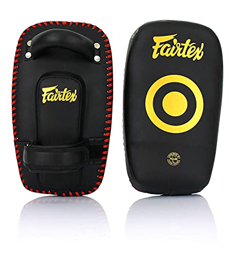 Fairtex KPLC6 Muay Thai Kickboxing Small Curved Thai Pads
