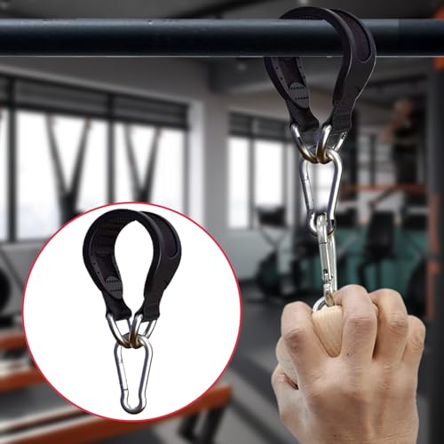 Tree Swing Hanging Strap – Hammock Mounting Belt, Strong Boxing Bag Hook | Noise Free Anti Slide Padding with Secure Build for Outdoor Indoor Fitness Use - color: Black