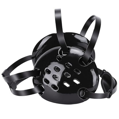 Wrestling Headgear with Chin Pad & 11 Vent Holes - Adjustable, Breathable, Protective Grappling Ear Guard for Adult Men & Women