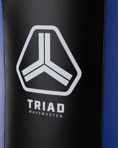 Century Wavemaster 2XL Pro Freestanding Punching Bag for Adults - Color Options | Boxing Bag with Stand | Punching Dummy & Kickboxing Bag | Heavy Punching Bag | Adjustable Martial Arts Kicking Bags - color: Triad White/Blue