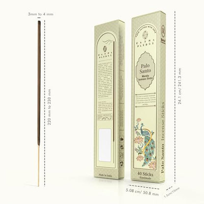 KarmaPledge Palo Santo Incense Sticks, Burn Time 45-60 Min, 40 Sticks - color: Palo Santo, size: 40 Masala Sticks