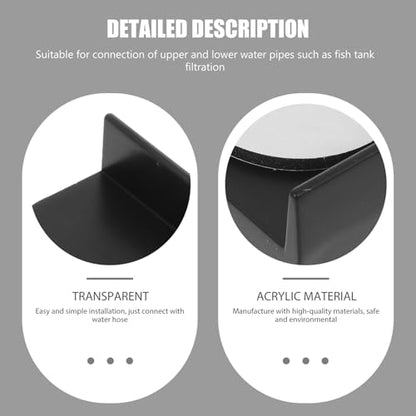 Fish Tank Corner Protector Pads 4pcs Thickened Shockproof Protective Edge Guards for Aquarium Base and Water Tank Cushion