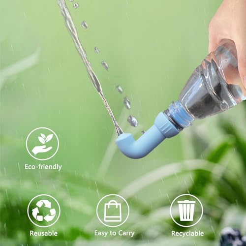 3 Pack Portable Bidet for Toilet, Travel, Hiking, Camping, Compatible with Every Bottle, Shattaf Bidet Sprayer