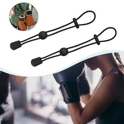kowaku Boxing Gloves Carrying Strap Travel Carrier Gloves Punching Bag Strap,Accessory,Storage Rack,Professional Hanging Sling Leash - color: black