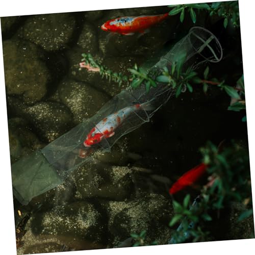 Yardwe Collapsible Fishing Net Lightweight Mesh Tuck Net for Fish Shrimp Use Fishing Tool for Lakes Rivers Sea - size: 200.00X30.00X30.00CM