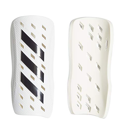 adidas Unisex Adult Tiro Soccer Shin Guards - color: White/Black/Club, size: Small