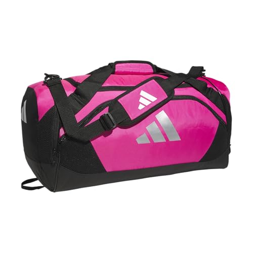 adidas Unisex Team Issue Sports Duffel Bag for Men and Women - color: Shock Pink/2