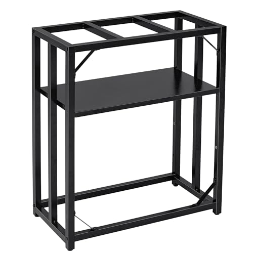 Fish Tank Stand, Aquarium Stand for 20 Gallon, Upgrade Aquarium Turtle Tank, Adjustable 2-Tier Fish Tank Rack ( 24.8" L x 13" W x 30.1" H )