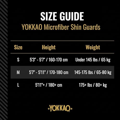 YOKKAO Microfiber Shin Guards - A-Grade Thai Microfiber | Multi-Layer Foam | Single-Shell Wrap | Produced at YOKKAO Factory, Thailand | S-L - color: Black Sharknado ll, size: Medium