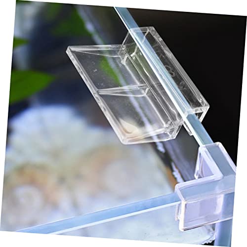 10pcs Fish Tank Cover Brackets Acrylic Support Rack for Aquarium Lids Durable and Wear-resistant Holders for Covers for Open Fish Tanks