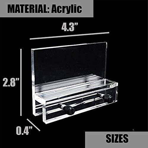 Hanging Aquarium Clear Acrylic Fish Tank LED Light Holder Lamp Fixtures Support Stands Box Aquatic Fish Tank Lighting Tools