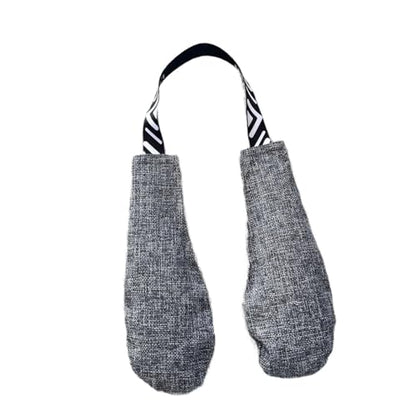 Boxing Gloves Insert Odor Bag Sweat Absorber with Granular Charcoal Flannel Cloth Construction Suitable for Kickboxing Gear - color: Lavender