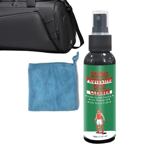 Boxing Gloves Deodorizer 100ml Powerful Spray for Sports | Deodorizer for Athletic Gear for Shoes Work Boots Clothing Gym Bag Helmet Hockey Baseball Football Removes Stink & Dirt