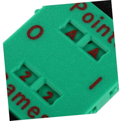 Angoily Portable Tennis Score Counter Wristband Manual Dial Golf Score Keeper Watch Lightweight Outdoor Training Games