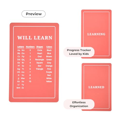 Toddler Essential Flashcards | Letters, Numbers, Shapes, & Colors | Ages 2-5 | Supports PreK & Kindergarten Curriculum | Premium 50 Flash Cards - style: Toddler