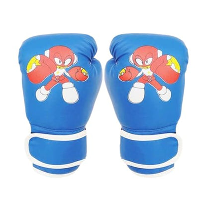 Boxing Gloves for Kids Kids Boxing Gloves Red Blue - color: blue, size: shock boy