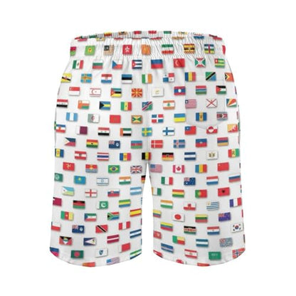 Mens Trunks Breathable Quick Dry Mesh Lining Holiday Party Beach Board Shorts - color: Style-10, size: Medium