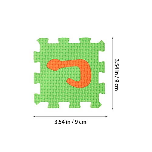 Arabic Alphabet Mat 36pcs Interlocking Alphabet Floor Crawling Play Mat Arabic Letter Learing Flooring Tiles for Bedroom Playroom