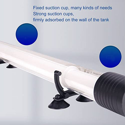 AYNEFY Aquarium Heater Suction Cup Clips Strong Suction Accurate Fixing Holders Suckers for Fish LED Heating Rods Water Pipes Set of 2 for Fish Accessories, AYNEFYxk8zde0wro