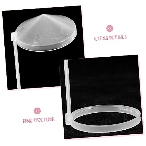 MERRYHAPY 5pcs Splash Guard for Mist Maker and Humidifier – Waterproof Bracket for Rockery Water Fountain – Prevents Water Splashing and Spillage