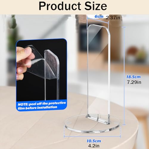 Clear Boxing Glove Stand, Gym Glove Holder,Boxing Glove Display Stand, Vertical Boxing Glove Display Baseball Glove Display Stand (2 PACK) - color: 2 PACK