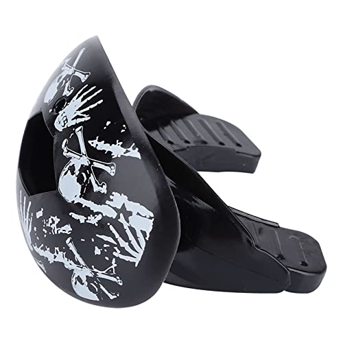 Mouthguard, Sports Teeth Protector for Boxing and Football ¨C 4 Colors Food Grade Silicone (Skeleton Pattern)