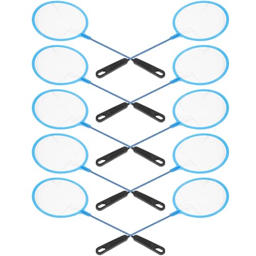 DOITOOL 30pcs Fish Landing Nets and Fine Mesh Aquarium Nets for Small Fish and Shrimp Multifunctional for Tank Cleaning and Breeding