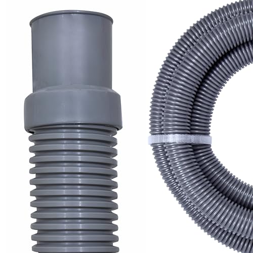 SWIMLINE HYDROTOOLS Pool Pump Filter Connection Hose W/ Cuff | 1.5 Inch X 12 Foot | Heavy-Duty Flexible, Durable & Leakproof | Chemical & UV Resistant | For Above Ground Pools Skimmer Filters & Pumps - color: Classic Cuffed, style: 1.50 IN X 12 FT
